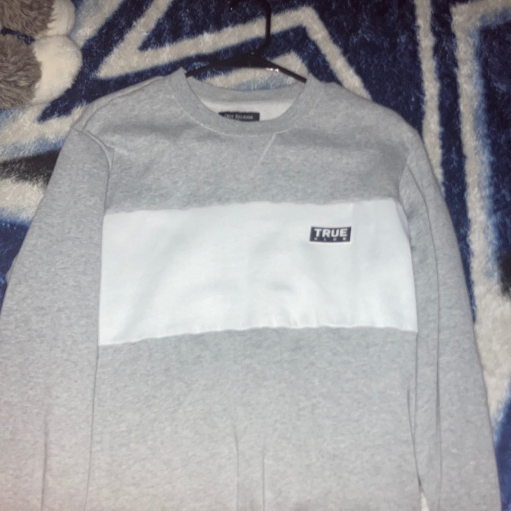 True Religion Colorblock Sweatshirt M